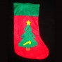 Шкарпетка новорічна 38х23см Новий Рік